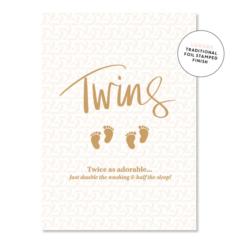Twins | Greeting Card