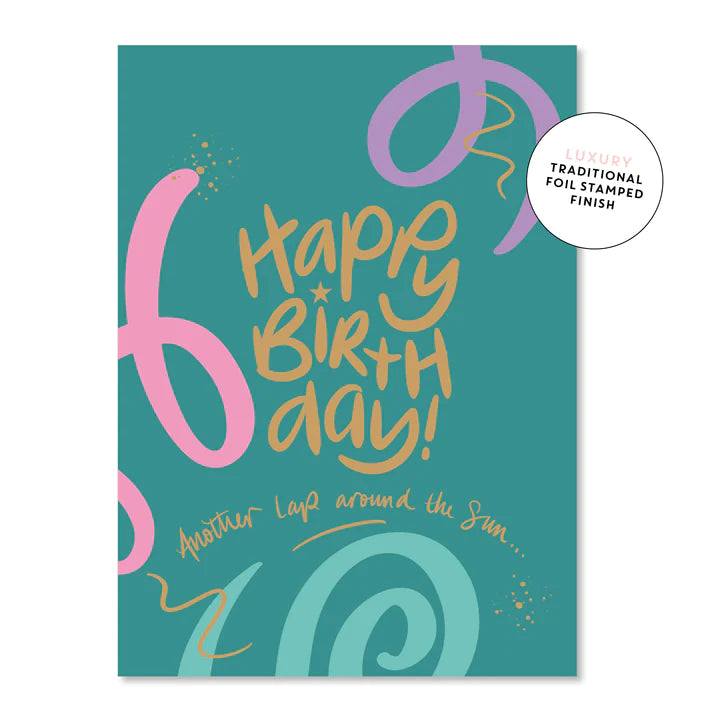 Another Lap Birthday | Greeting Card