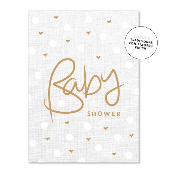 Baby Shower Polkadot | Greeting Card