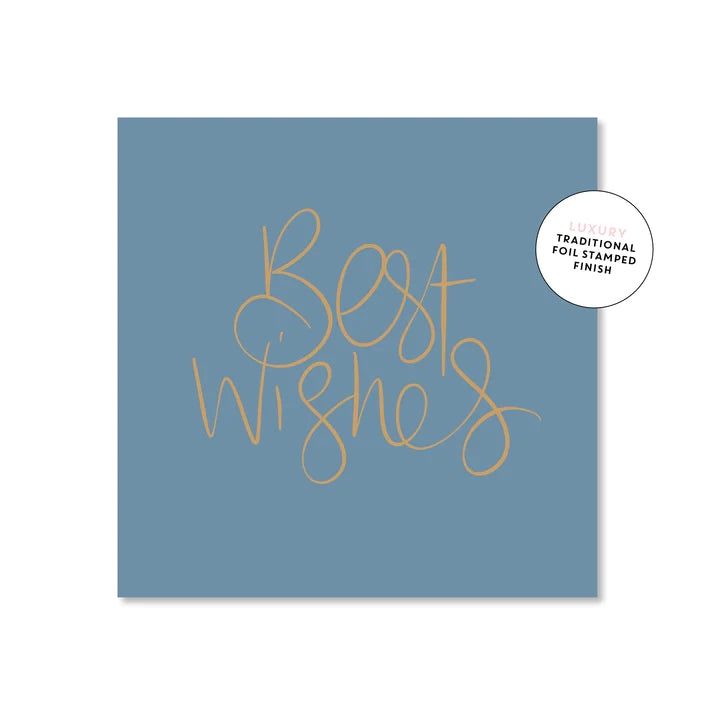 Best Wishes Square | Greeting Card