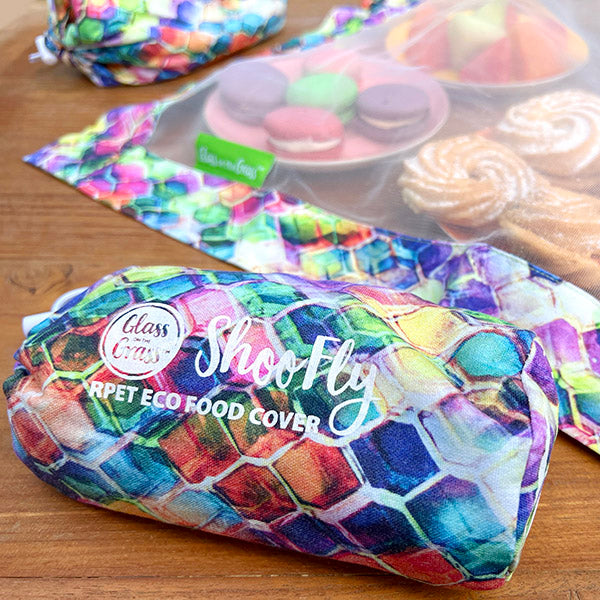 Shoofly Food Cover | Patterned Small Platter