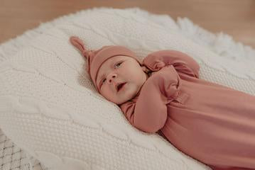 Knotted Newborn Gown