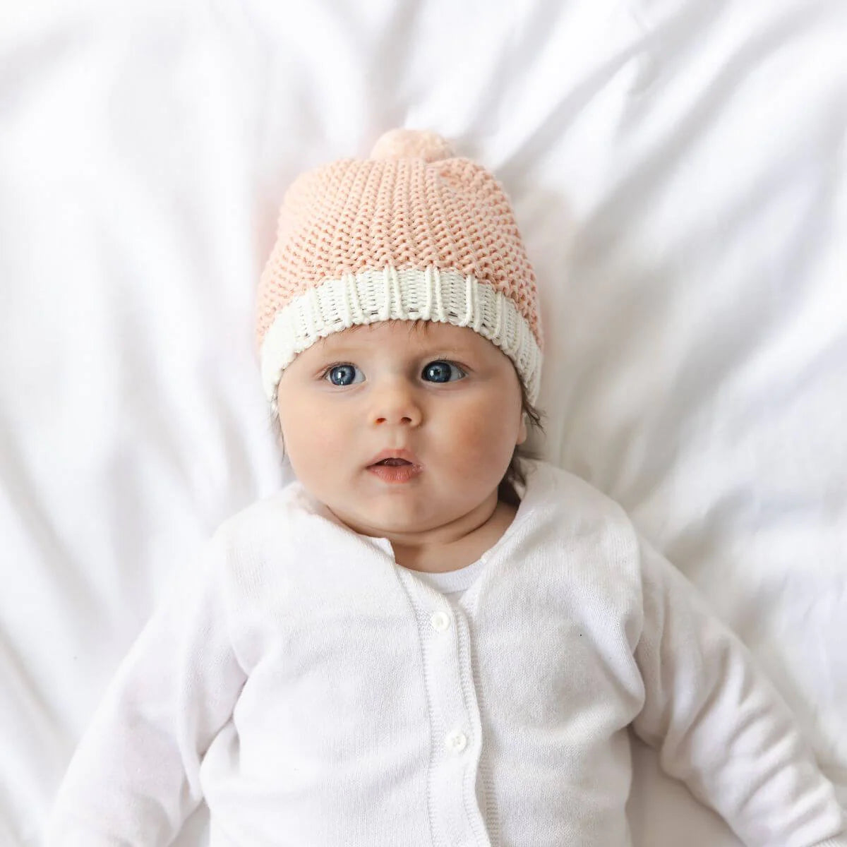 Mini Moss Baby Hat