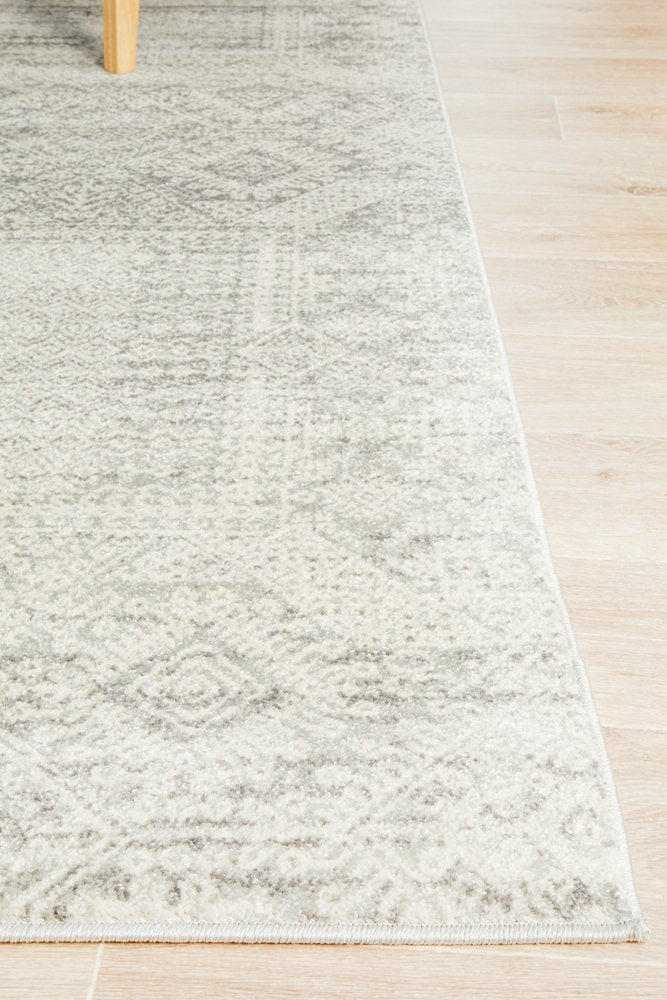Mirage 351 Silver Grey Transitional Floor Rug