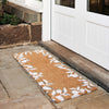 Riviera Border White Doormat