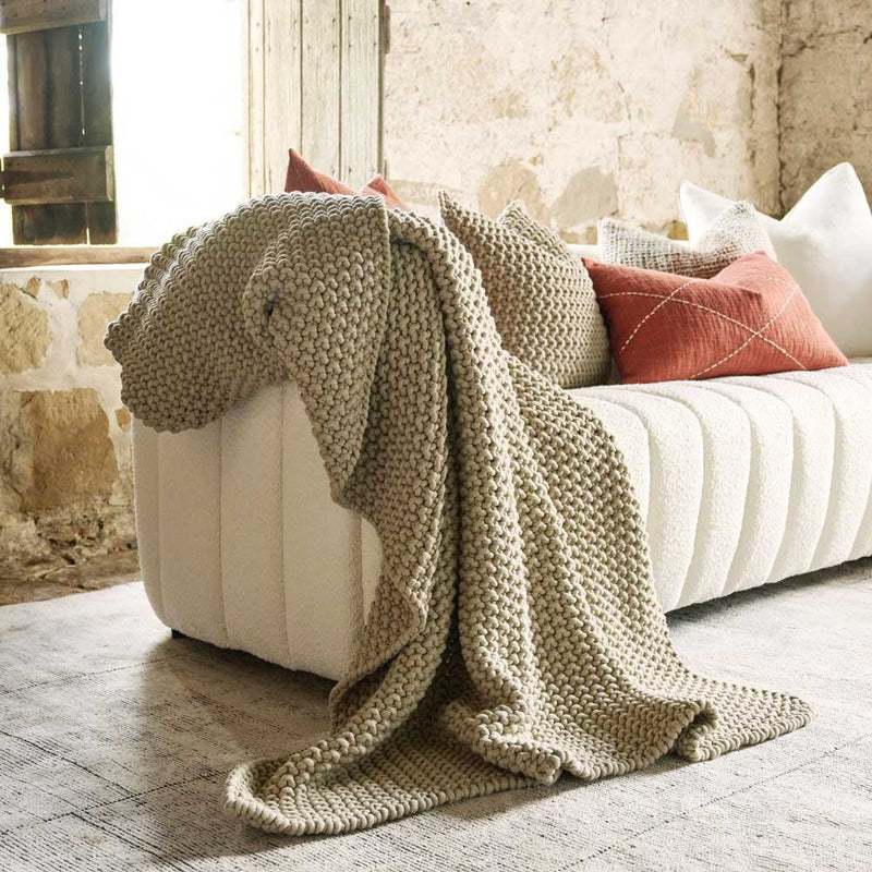 Marco Chunky Throw | Natural