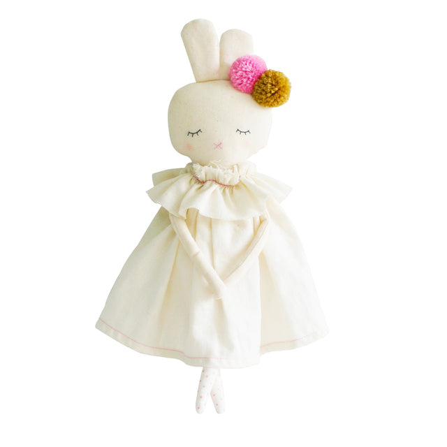 Isabelle Bunny | Pink Linen + Ivory