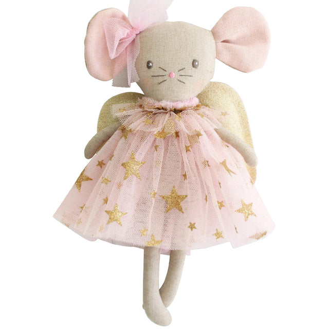 Mini Angel Mouse | Pink Gold Star