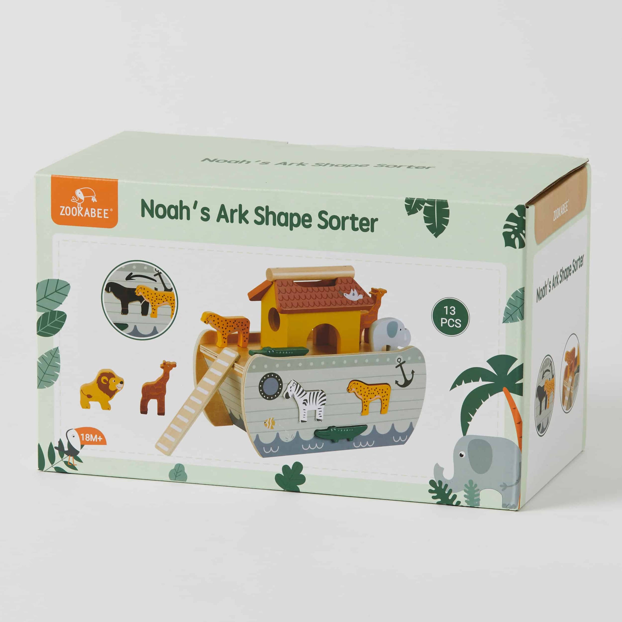 Noah's Ark Wooden Shape Sorter
