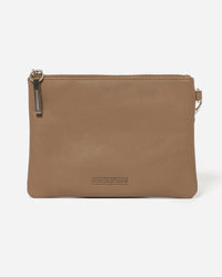 Cassie Leather Clutch