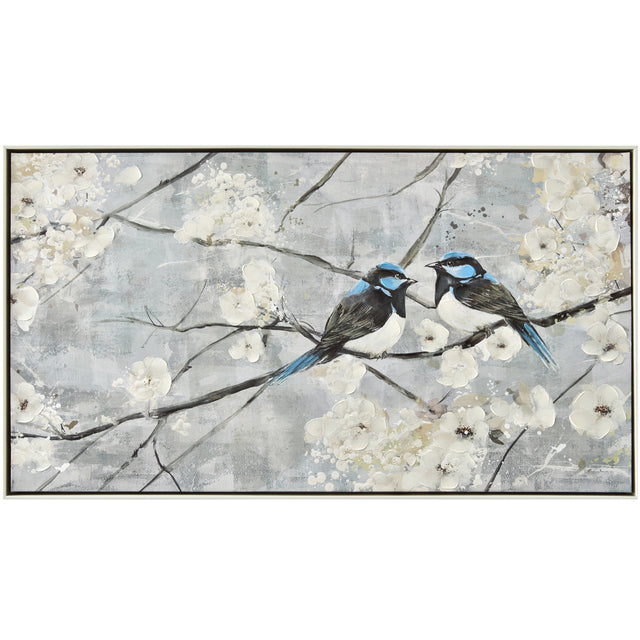 Tweetheart Painting | Framed Canvas Art | 110x60cm