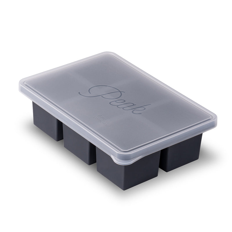 Cup Cubes Freezer Tray Six | Charcoal