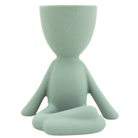 Relaxed Planter Head Cross Legs