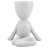 Relaxed Planter Head Cross Legs