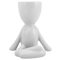 Relaxed Planter Head Cross Legs