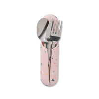 Stainless Steel Utensil Set | Silicone Cover Cutlery Set
