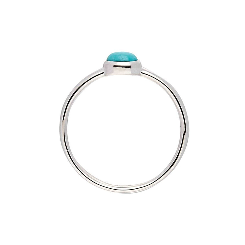 Heavenly Turquoise Silver Ring