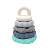 Stacker + Teether Silicone Toy