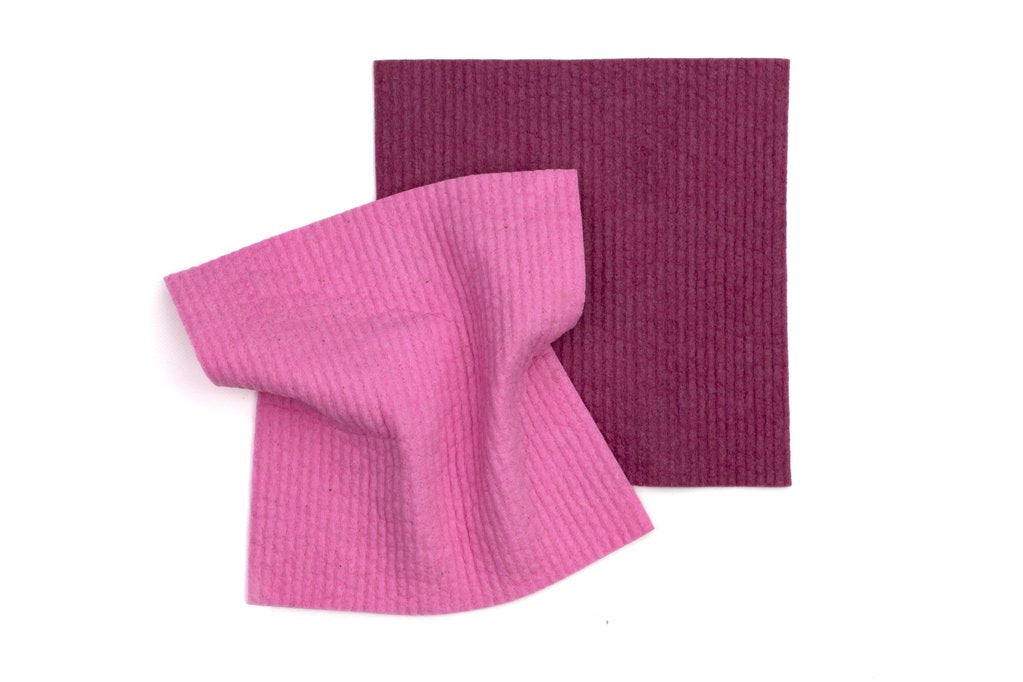 Organic Dyed Sponge Cloth | Compostable