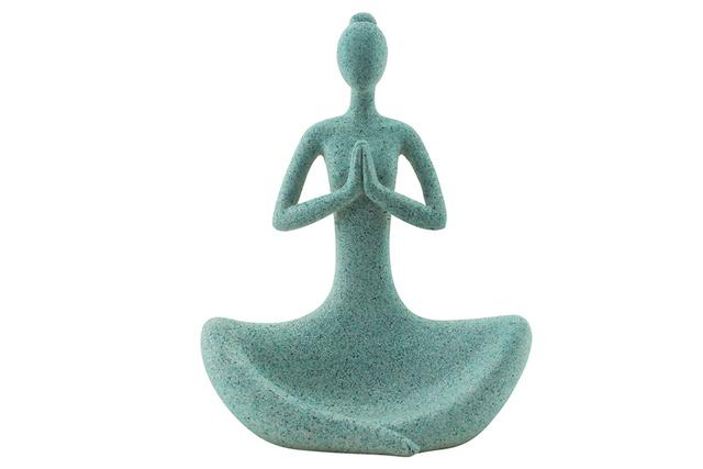 Yoga Lady | Ceramic Statue