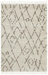 Saffron Natural Grey | Shag Tassel Floor Rug