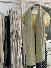 Skye Mesh Linen Large Scarf