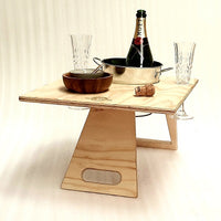 Square Folding Picnic Table with Bucket