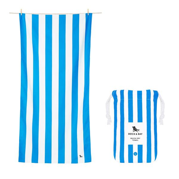 Cabana Stripe Collection Beach Towel |  X Large | 100% Recycled