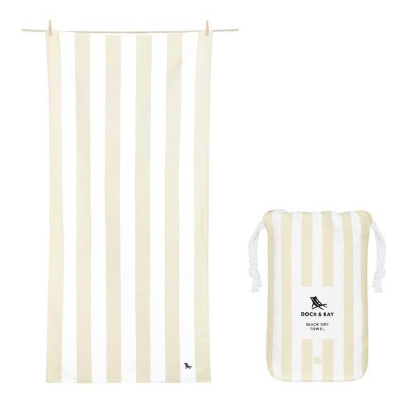 Cabana Stripe Collection Beach Towel |  X Large | 100% Recycled