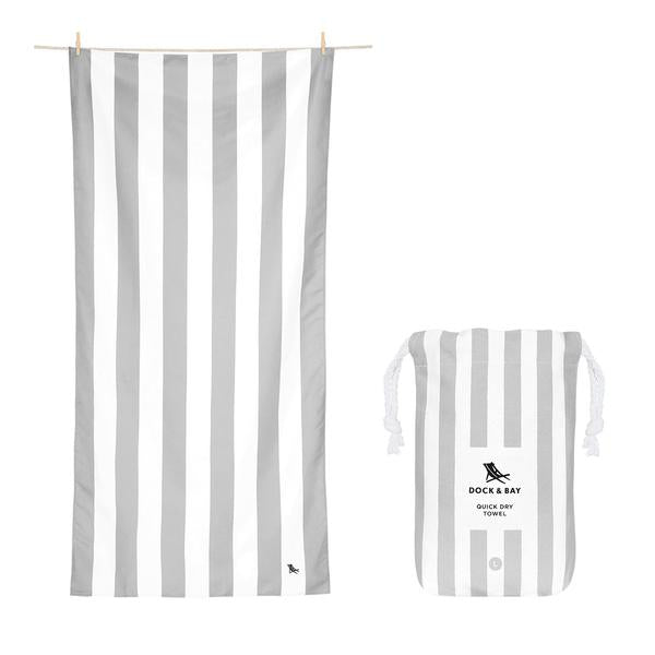 Cabana Stripe Collection Beach Towel |  X Large | 100% Recycled