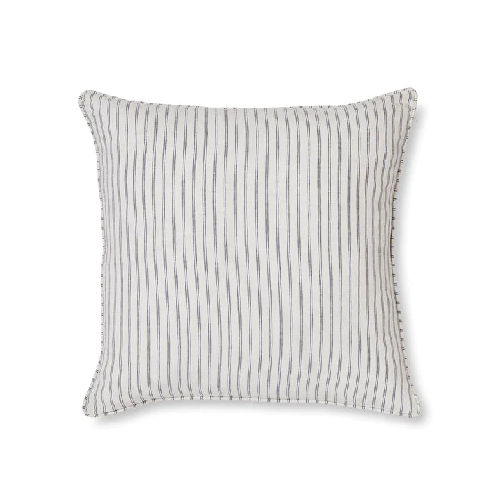 Connecticut Navy Double Stripe Cushion