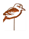 Kookaburra & Cockatoo Rust Stake