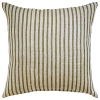 Spencer Cushion | Khaki/Natural | 50x50cm