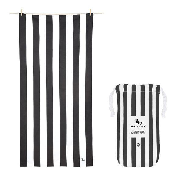 Cabana Stripe Collection Beach Towel |  X Large | 100% Recycled