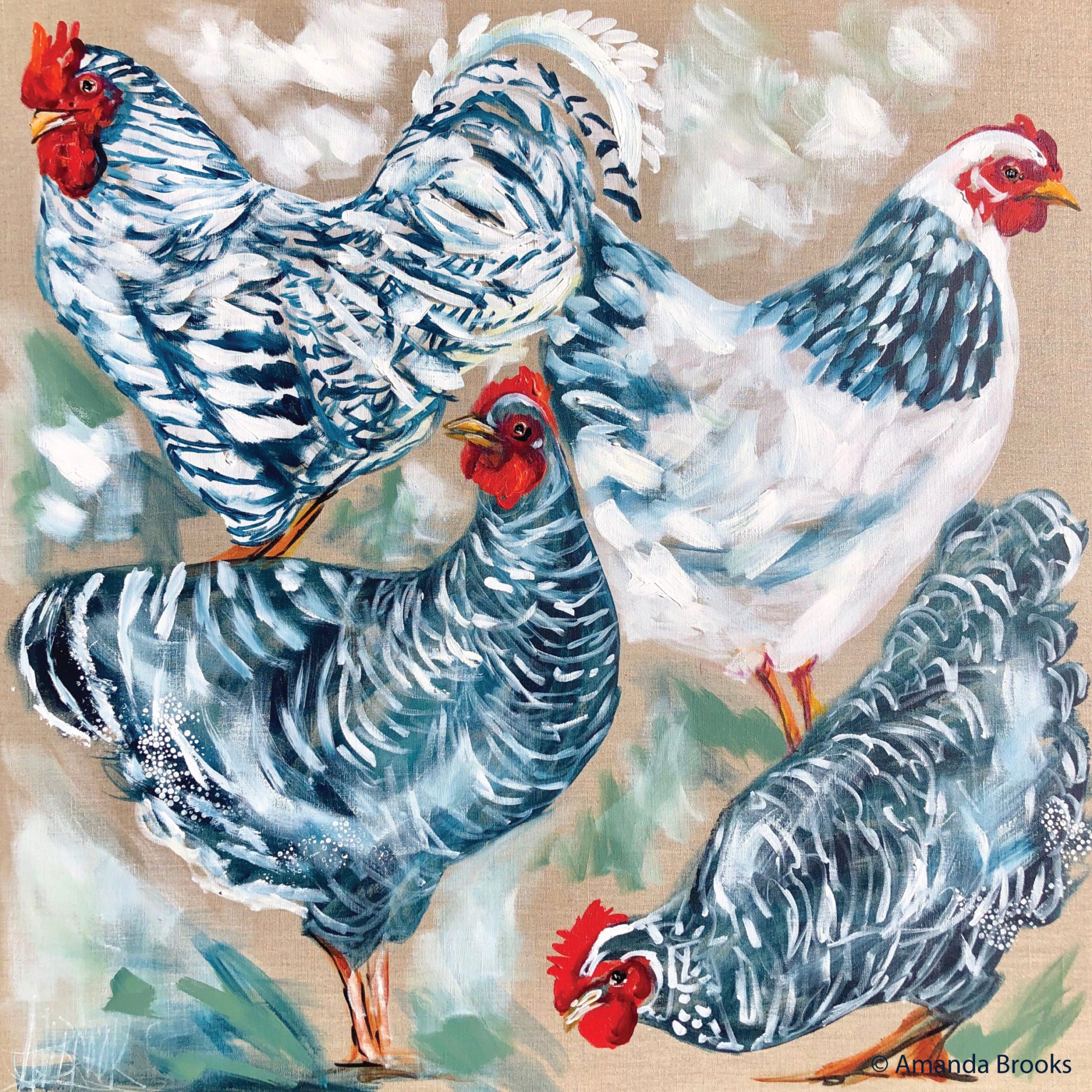 Stone Kitchen Trivet | Art by Amanda Brooks