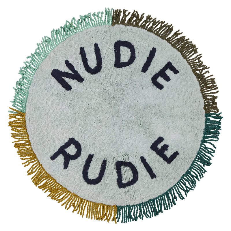 Tula Round Nudie Rudie Bath Mat