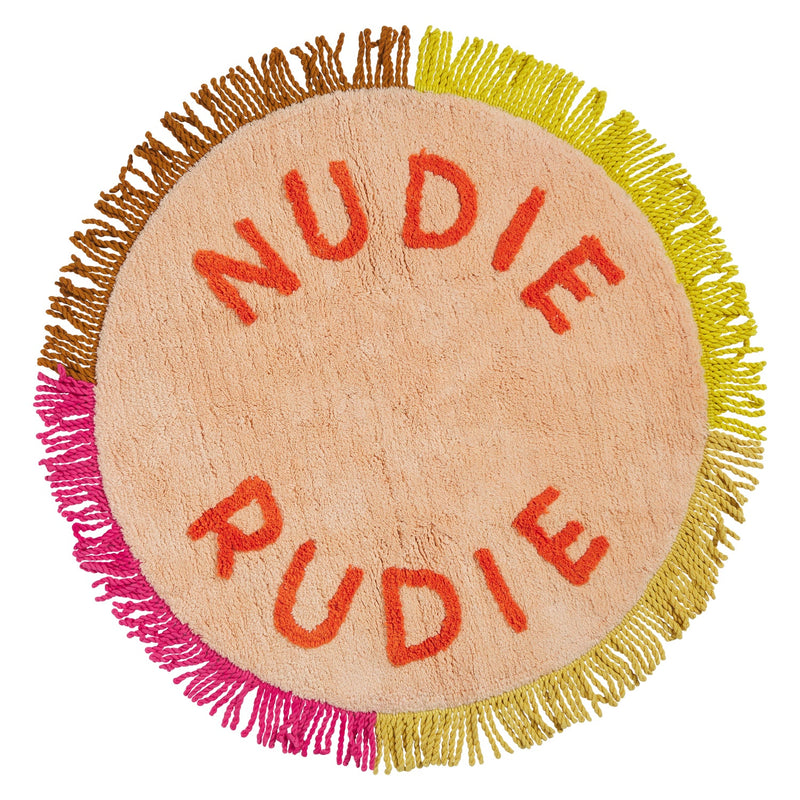 Tula Round Nudie Rudie Bath Mat