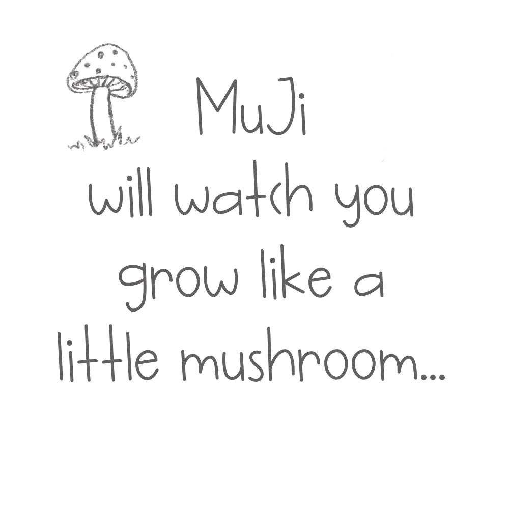 Pixi Bebe Rattle | MuJi  |Will Watch you Grow like a Little Mushroom..