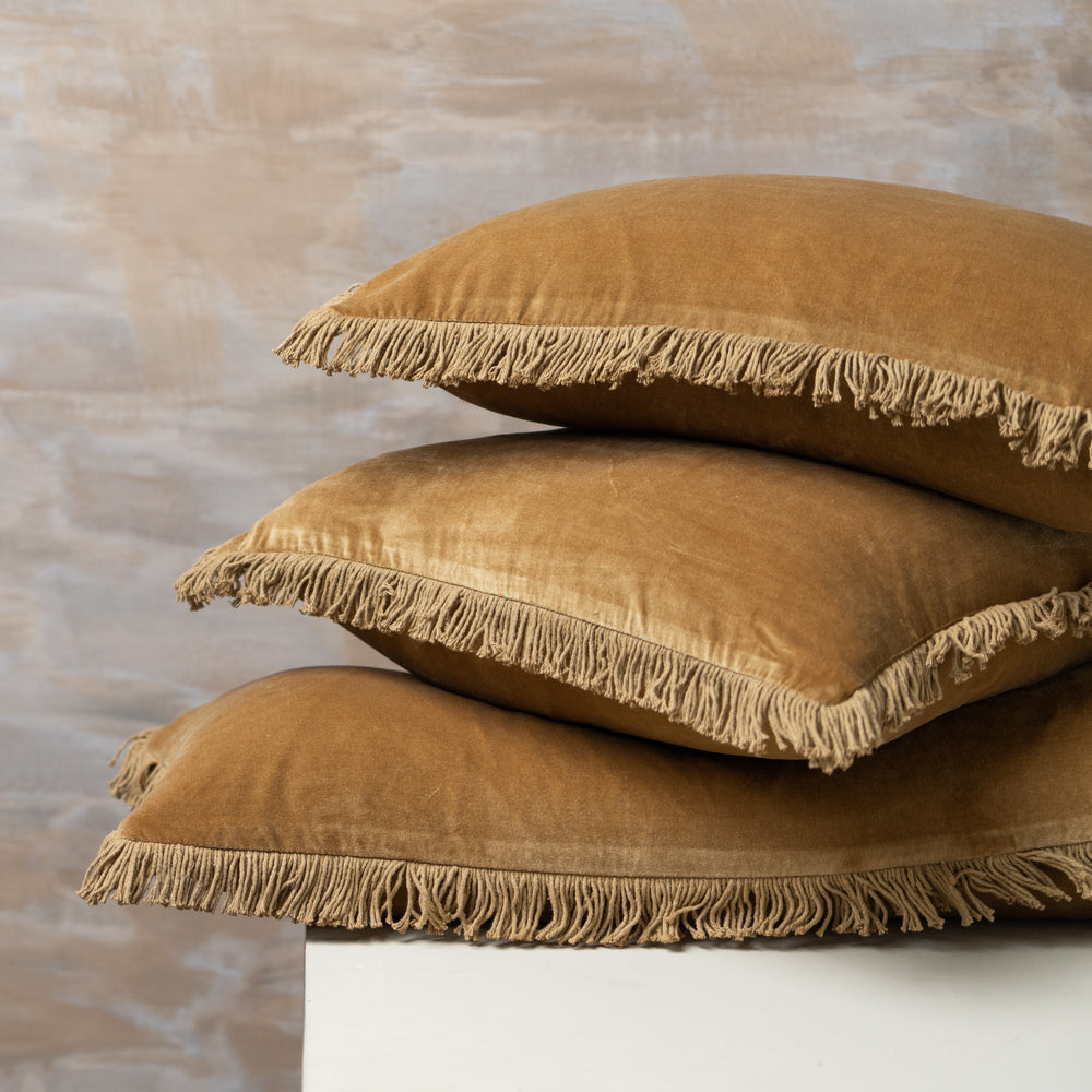 Velvet Cushions | Nutmeg