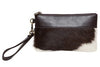 Wales Cowhide Handy Clutch