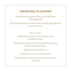 Wedding Planner Classic