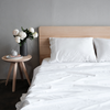 100% Organic Bamboo Sheet Set | White