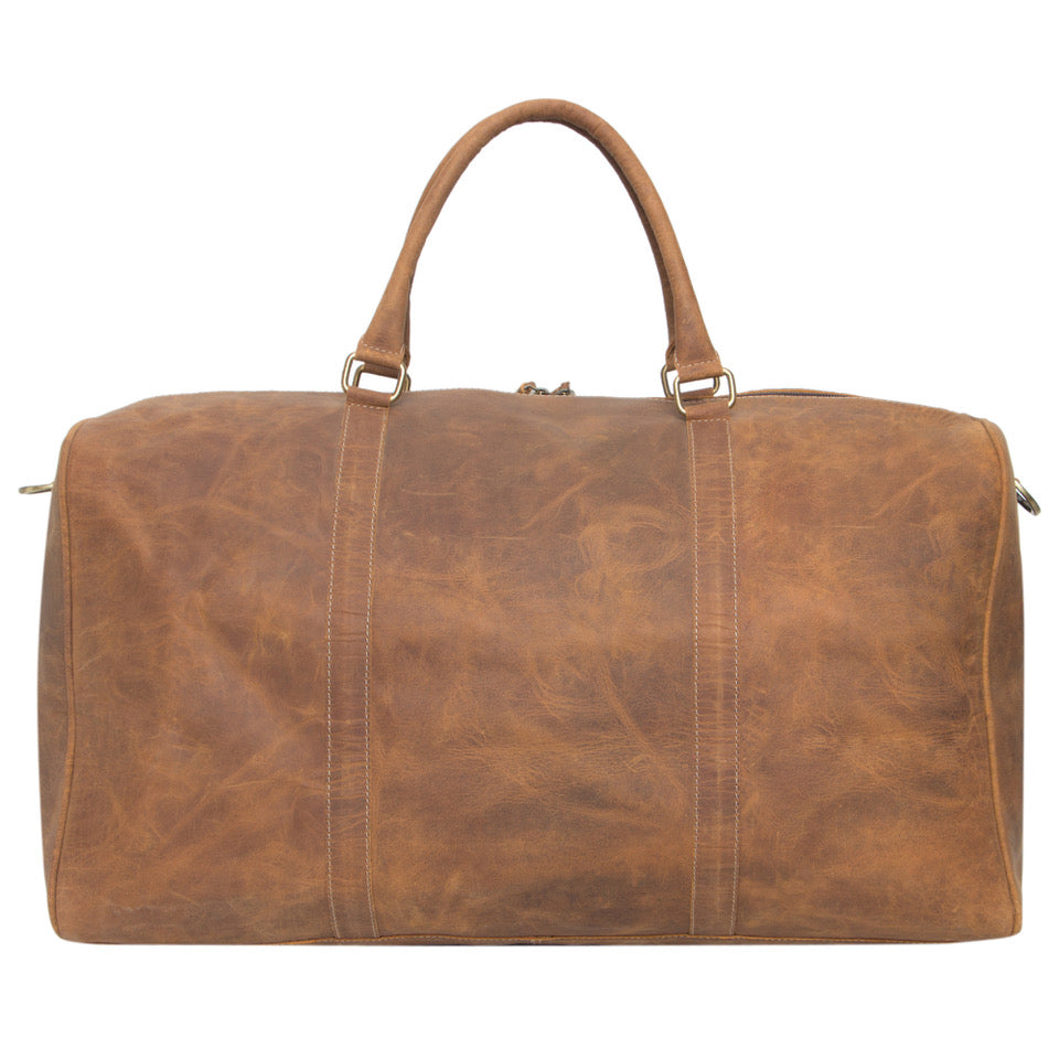 Antique Leather Travel Bag