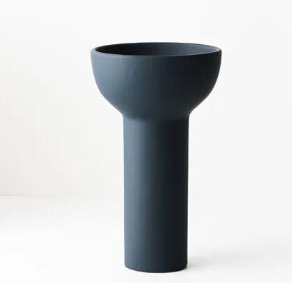 Lucena Vase | Petrol Blue