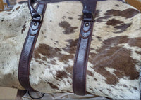 Beckwith Cowhide Duffle Travel Bag