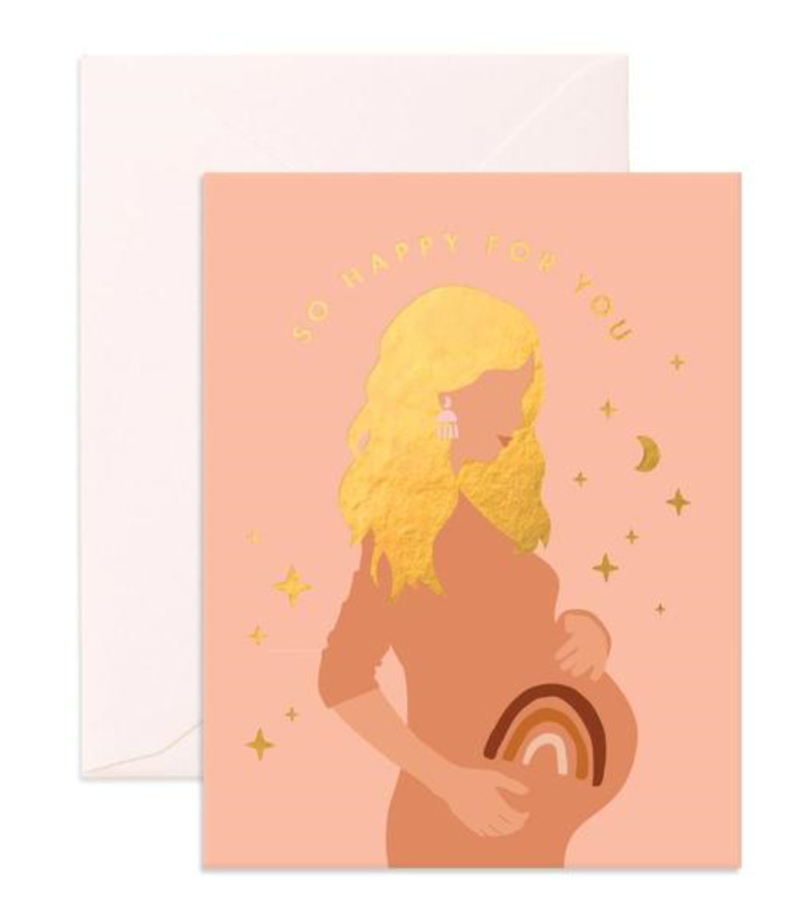 Rainbow Baby Greeting Card