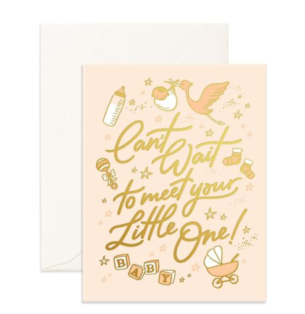 Meet Little One Greeting Card