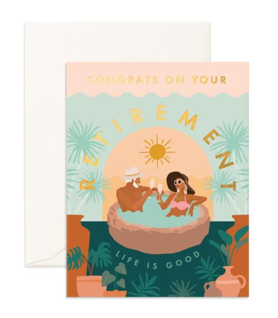 Congrats Retirement Greeting Card