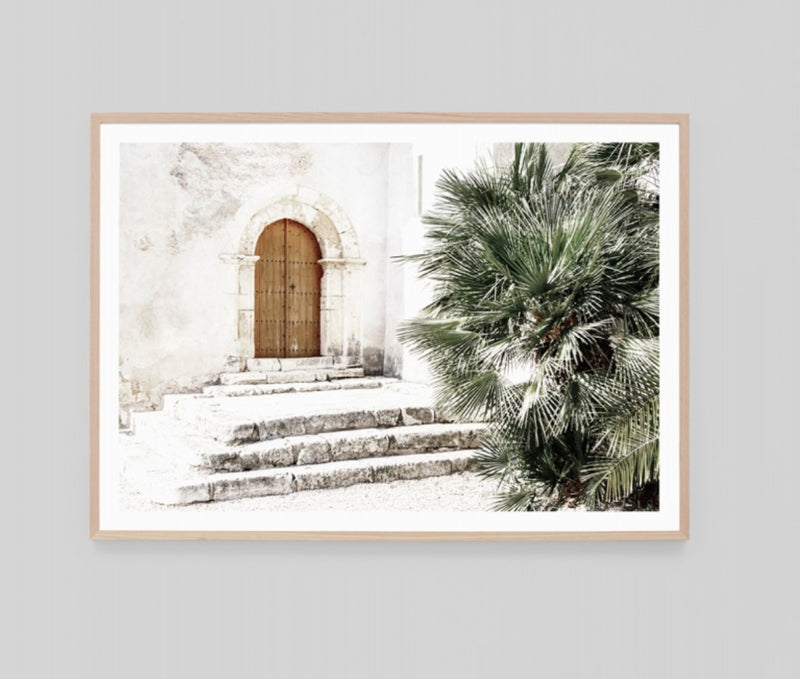 Ancient Doorway | Framed Art