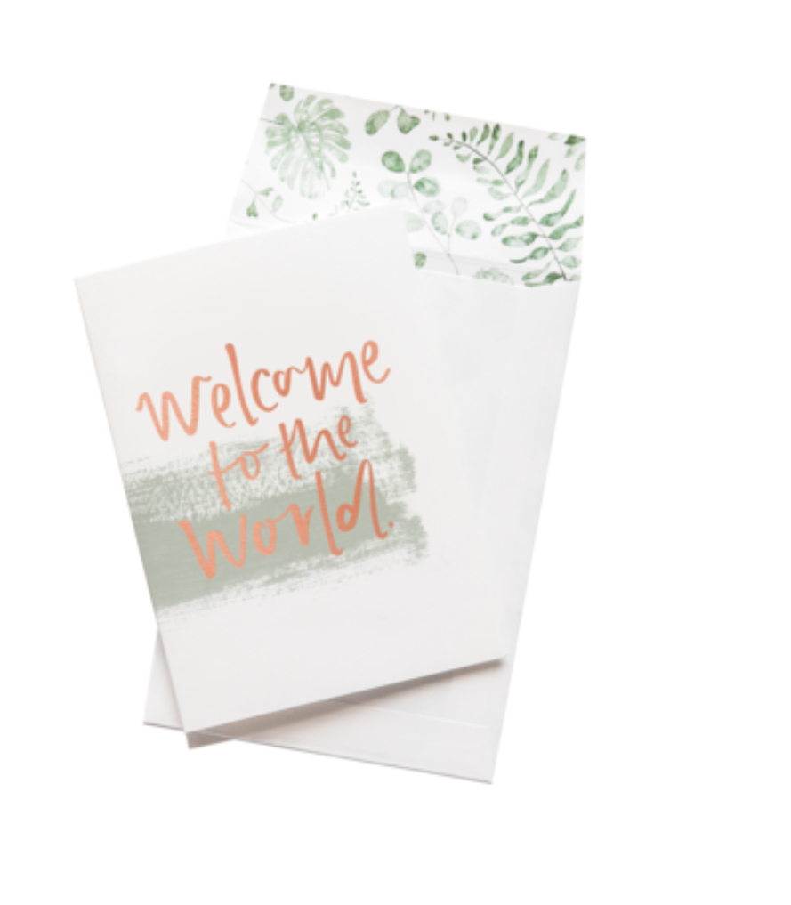 Welcome To The World | Greeting Card